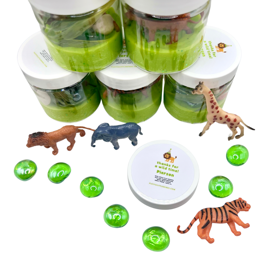 Party Animals | Wild Animals | Zoo Play Dough Party Favors