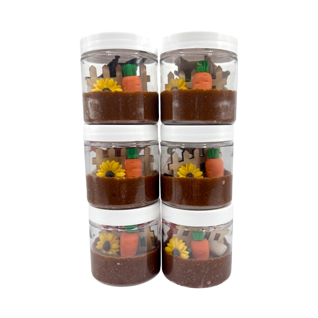 Fun Farm-Themed Play Dough Favors for Kids