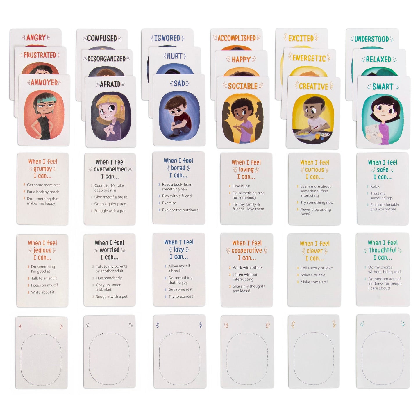 Feelings in a Flash Card Game Emotions Activity Speech Therapy