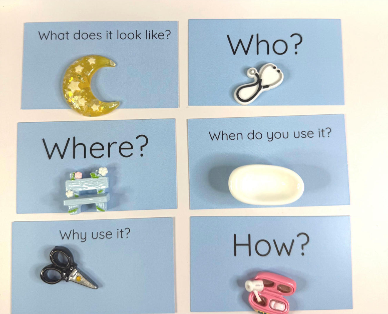 Mini Objetos de Logopedia-Mini Objetos para el Habla-Objetos de Sonido Montessori-Objetos de Fonología- Baratijas de Fonología-Objetos de Articulación SLP