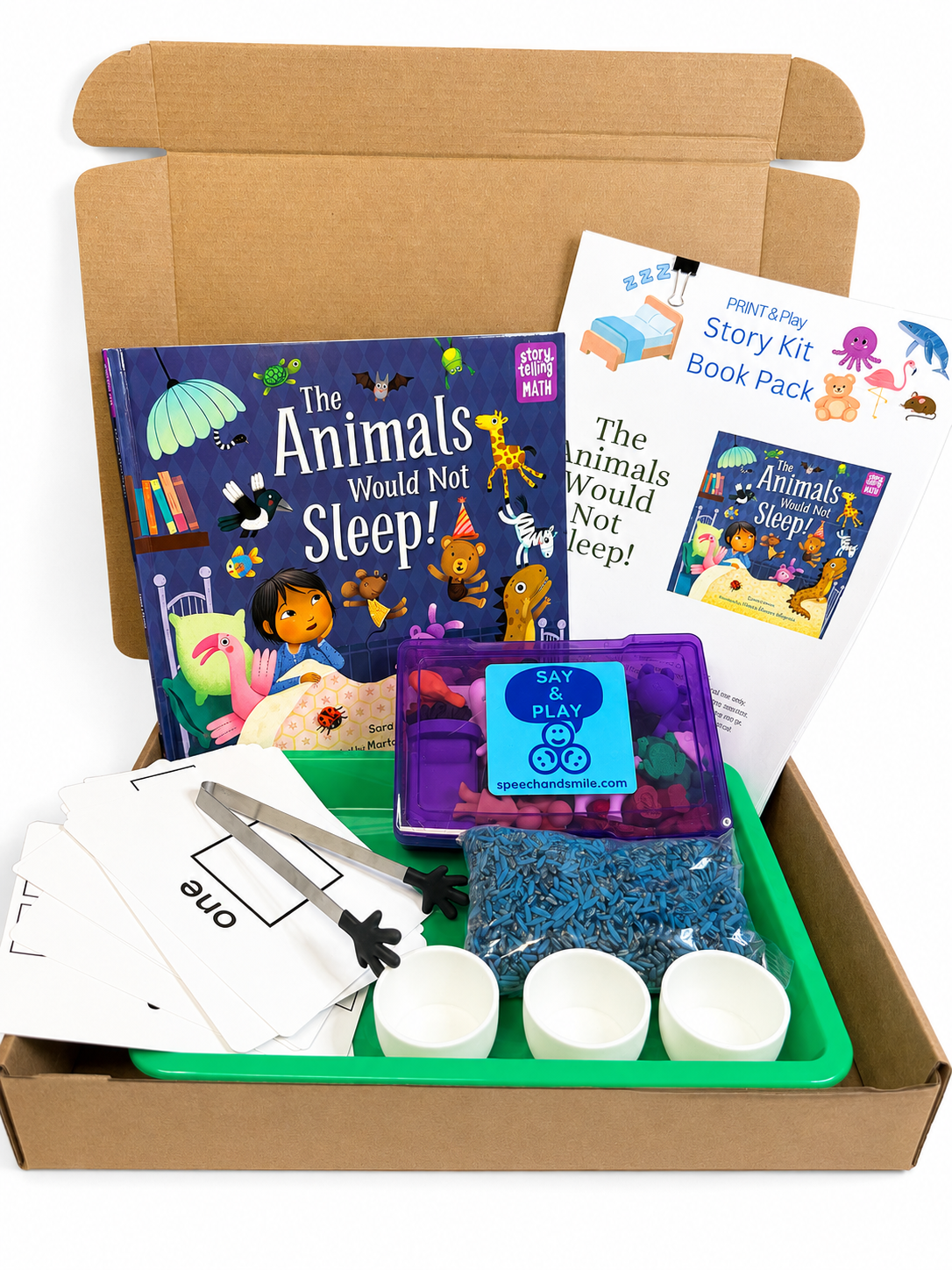 Story Crate Book Activity Box – Monthly Book, Mini Objects and Activities - Create with a Story Crate