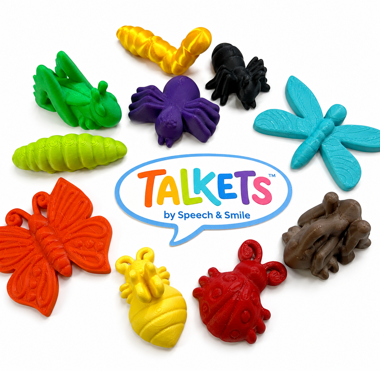 Bug Mini Objects – Set of 10 | TALKETS™