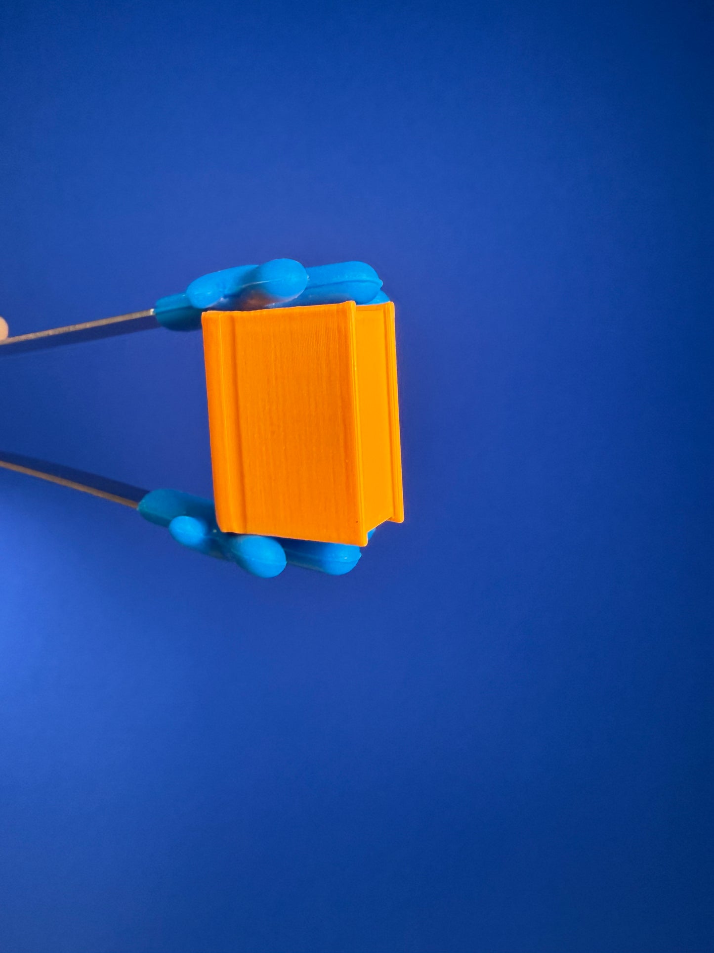 Miniature Book – Orange Book Trinket - Mini Object for Speech Therapy & Language Activities | 3D Printed | Talkets™