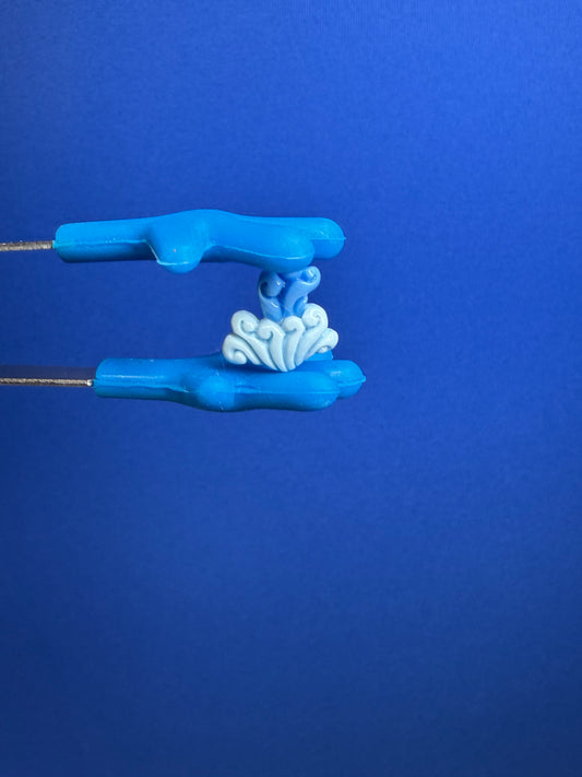 Mini Ocean Wave - Tiny wave embellishment trinket