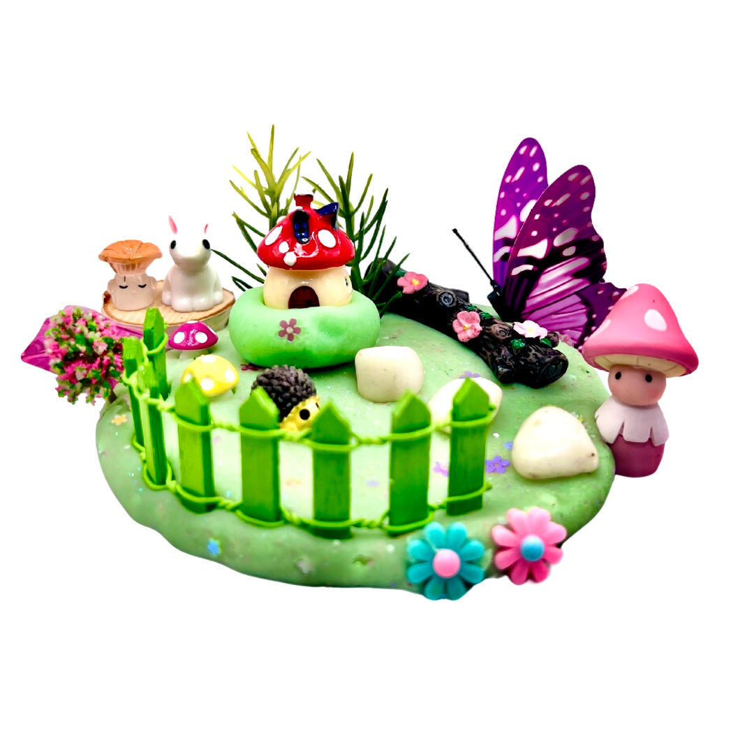 Fairy Garden Playdough Sensory Toy Kit Special Edition Jar