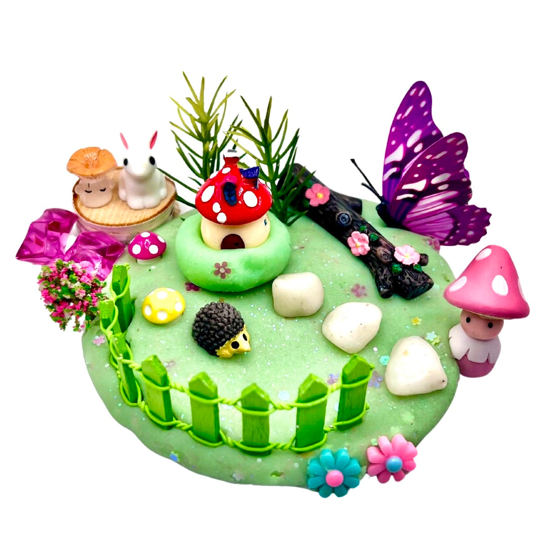 Fairy Garden Playdough Sensory Toy Kit Special Edition Jar