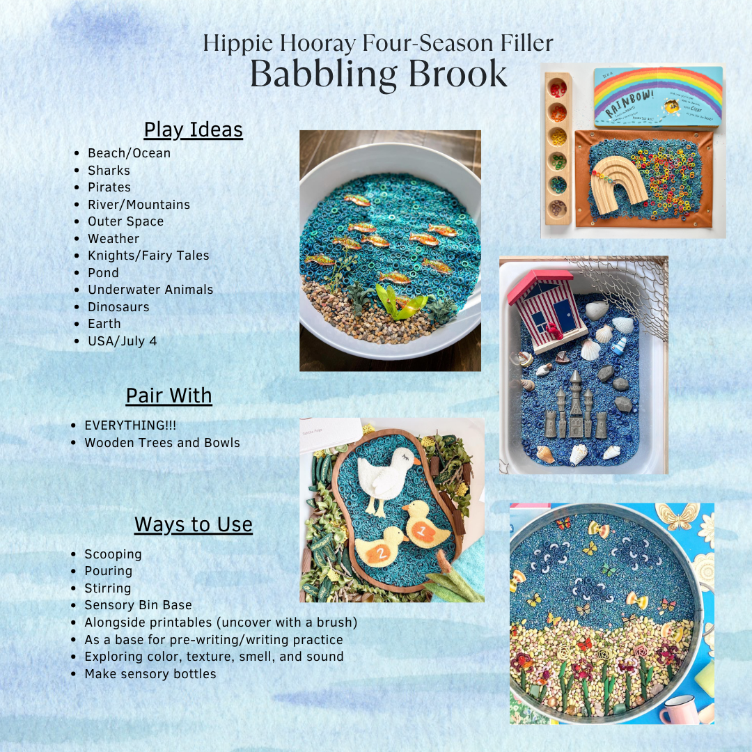 Babbling Brook Sensory Bin Filler