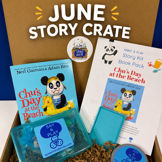 Beach Theme Story Crate | Chu’s Day at the Beach Story Crate | Limited Quantity Available | Ships Now