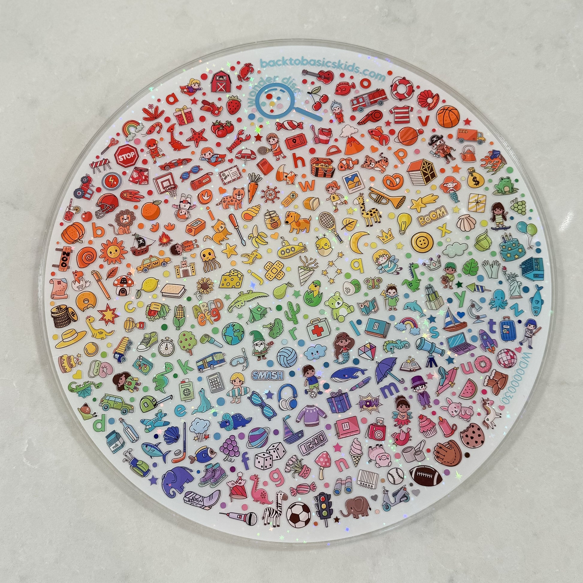 Jumbo Wonder Disc Large I Spy Circle Group Activity Speech Therapy