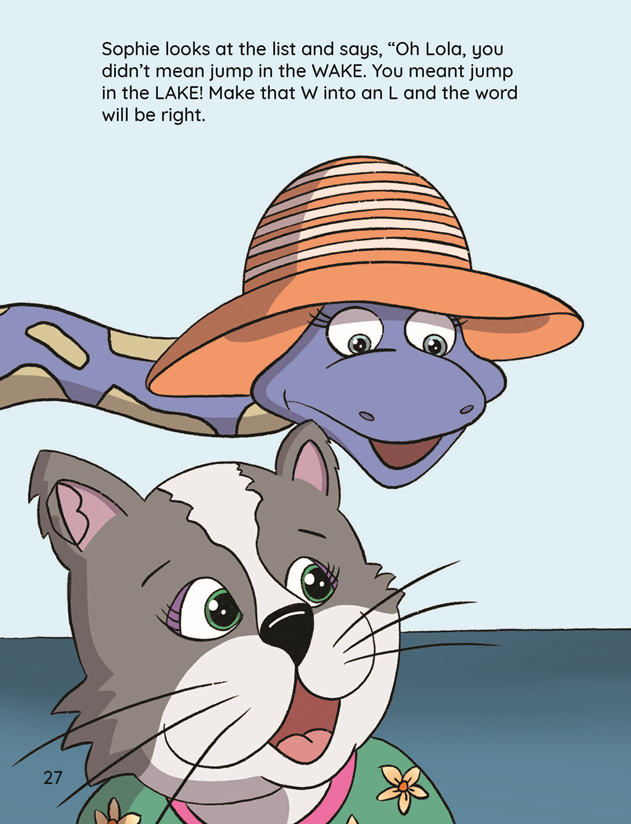 Speech Therapy Book for Targeting L Sounds  - Lola Says L  - Learn to Say and Read the /L/ Sound