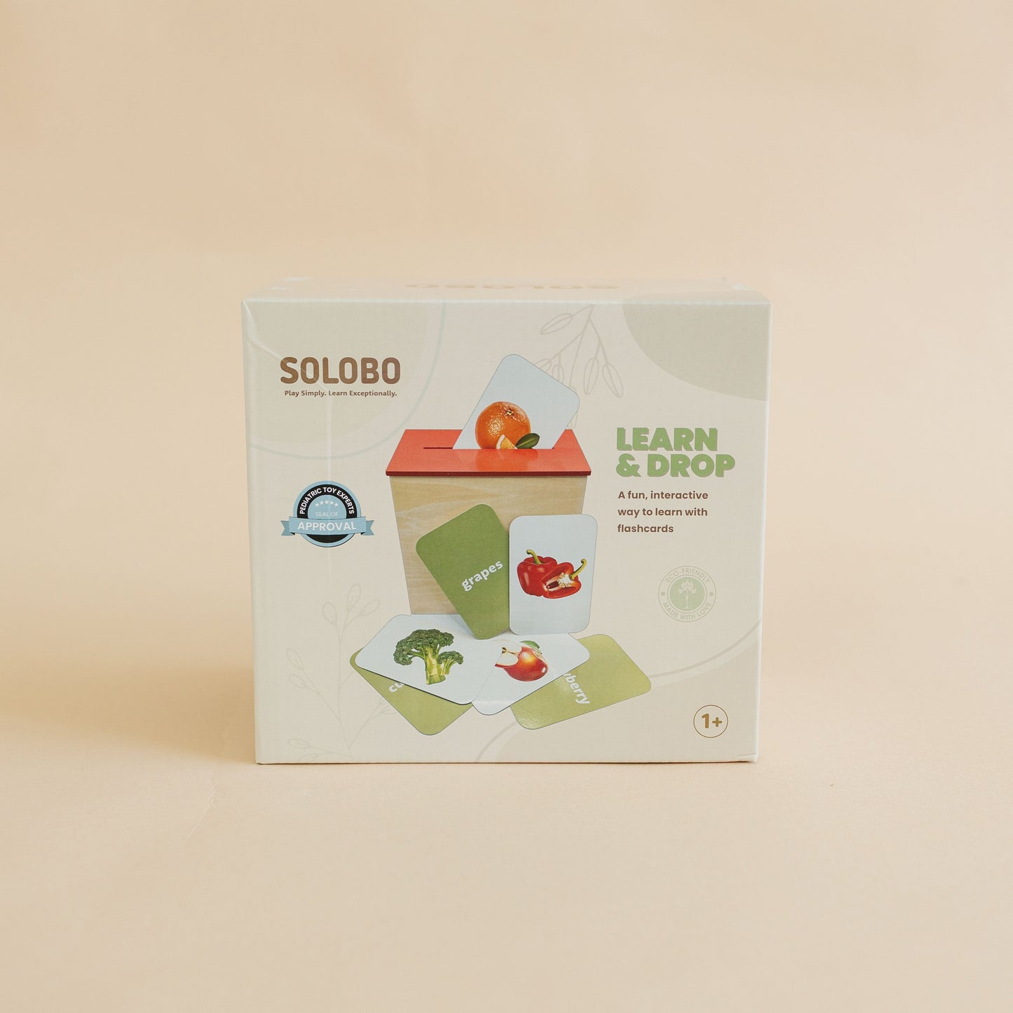 Preschool Concept Activity Learn & Drop Box with Cards