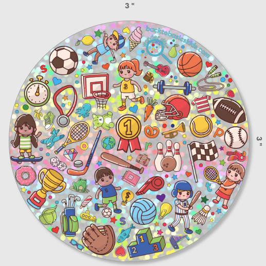 Wonder Stickers I Spy Theme Stickers