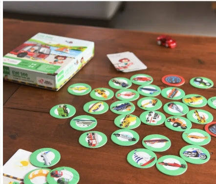 Transportation Theme Game - Eye See-Vehicles Game - Speech Therapy Activity - I Spy
