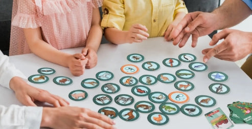 Animal Theme Game - Eye See Animals Game - Speech Therapy Activity - I Spy Animal Characteristics