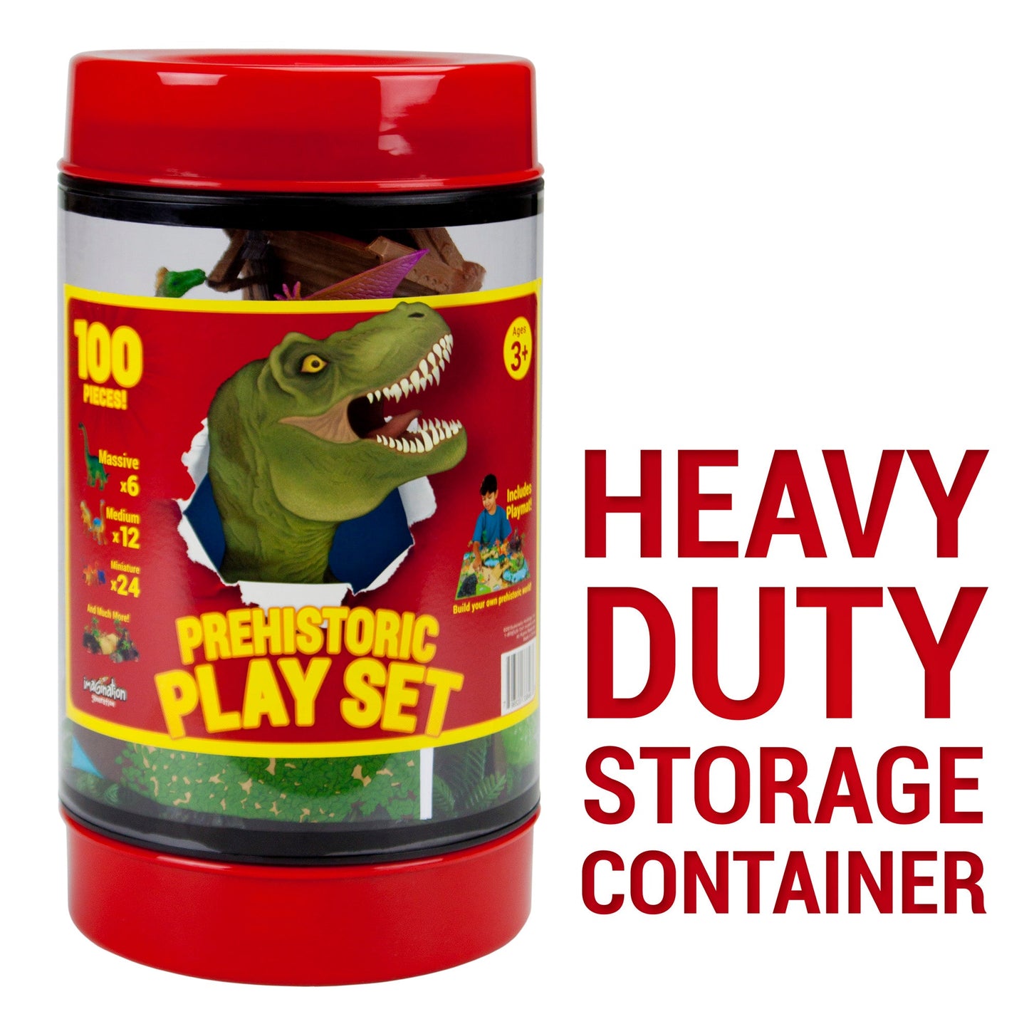 Prehistoric Playset Dino Theme Play Speech Therapy