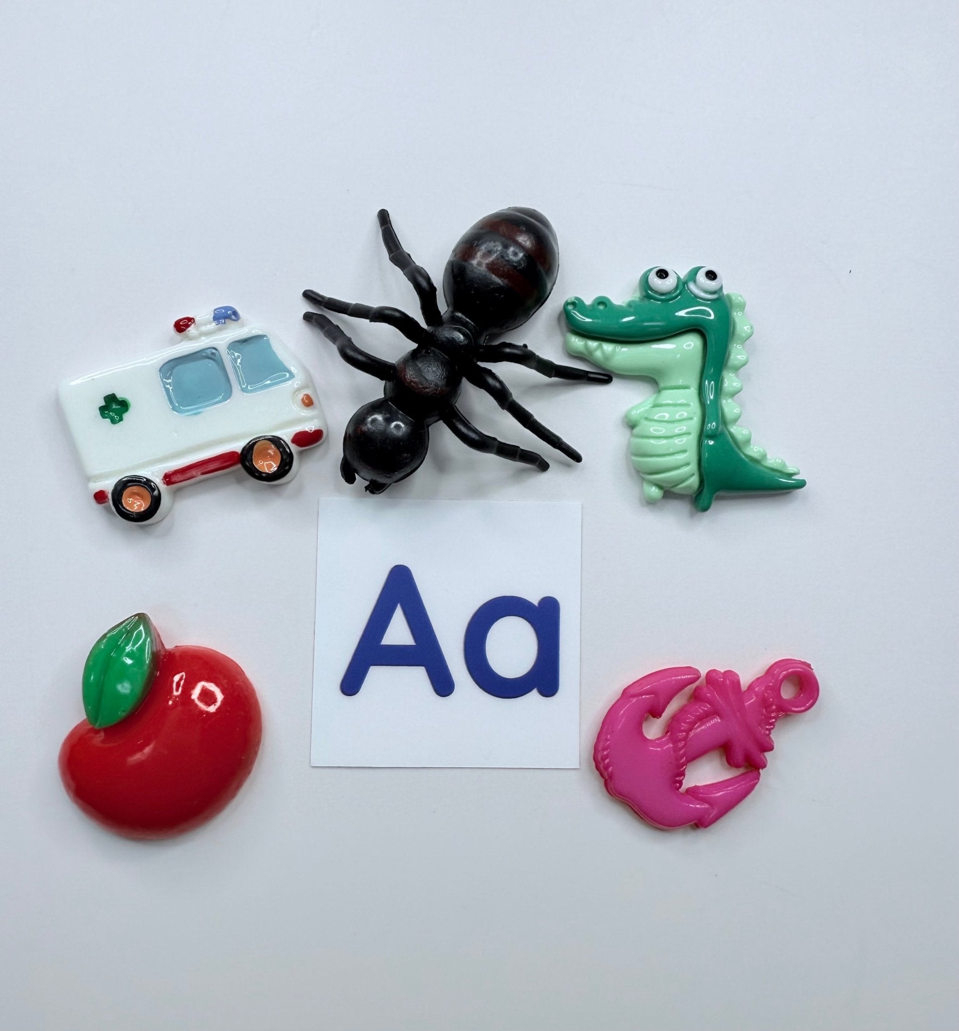 Alphabet Mini Objects – 5 per Letter (A–Z) | Beginning Sound Trinkets for Montessori, Speech Therapy & Literacy Centers - in bags no storage - Speech and Smile