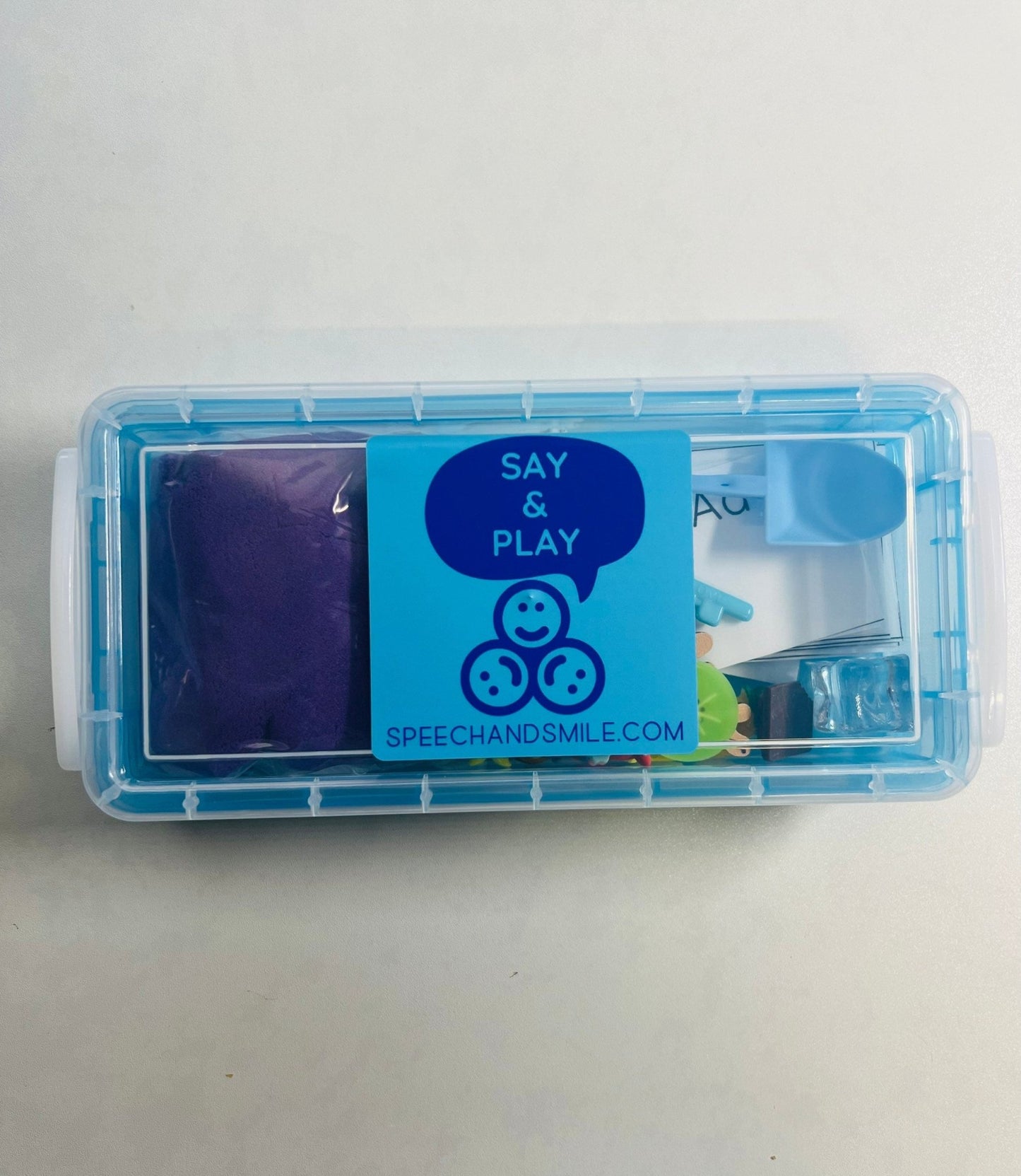 Alphabet Objects Spanish with Sensory Play Beginning Sound Objects in Spanish Montessori Bilingual Speech Therapy Mini Objects - Speech and Smile