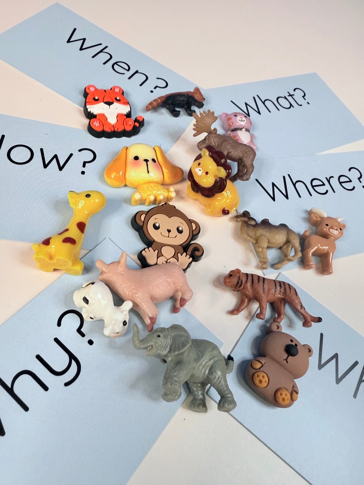 ANIMAL theme Trinkets Mini Objects Speech Therapy Animal Doodads - Speech and Smile