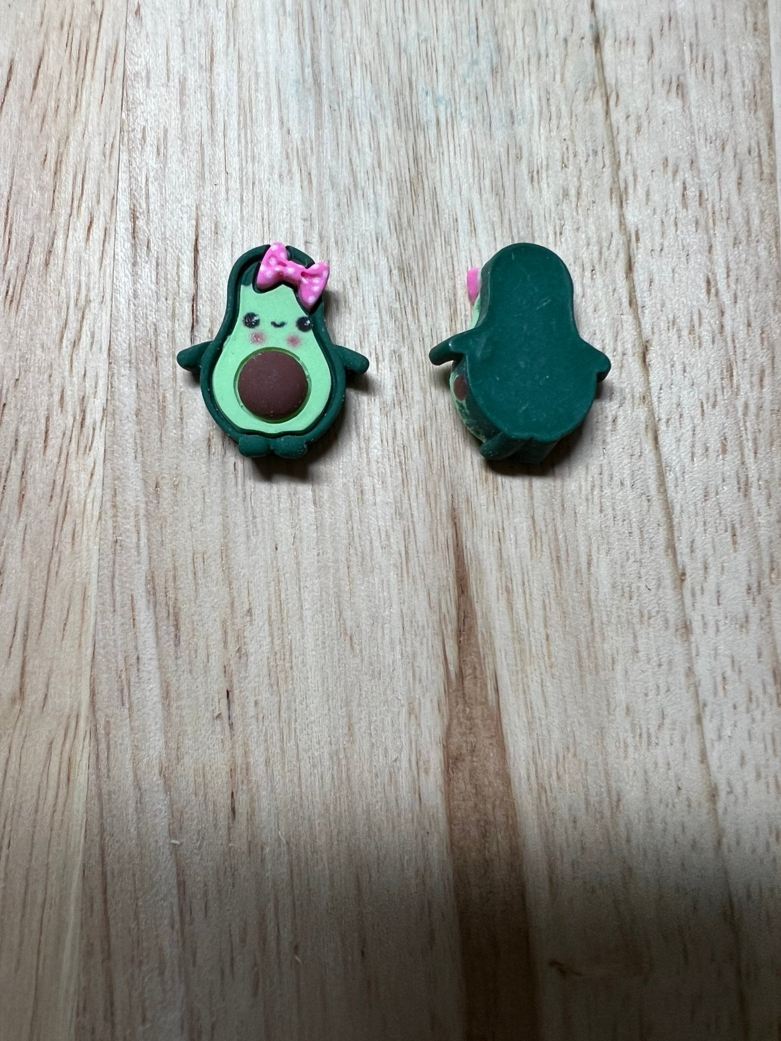 Avocado Object - Speech Therapy Mini Objects - Food Theme Mini Objects - Resin Avocado Cabochon Food Trinkets - Minis for Speech Therapy - Speech and Smile