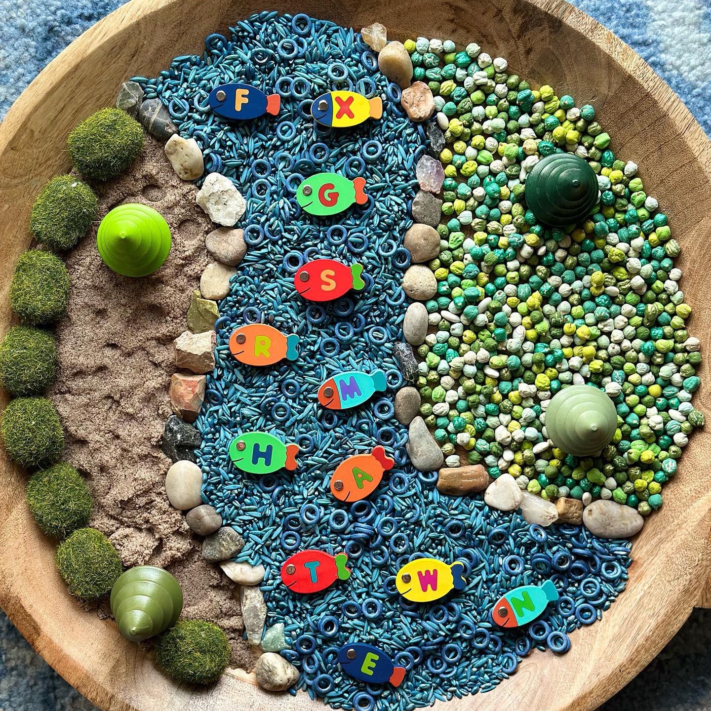 Babbling Brook Sensory Bin Filler