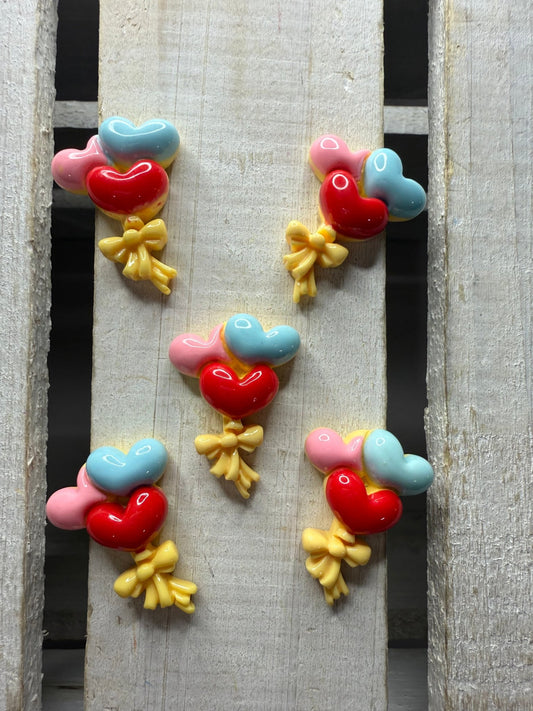 Balloon Trinkets Heart Valentine Mini Objects Speech Therapy - Doodads - Montessori Sound Objects - Speech and Smile