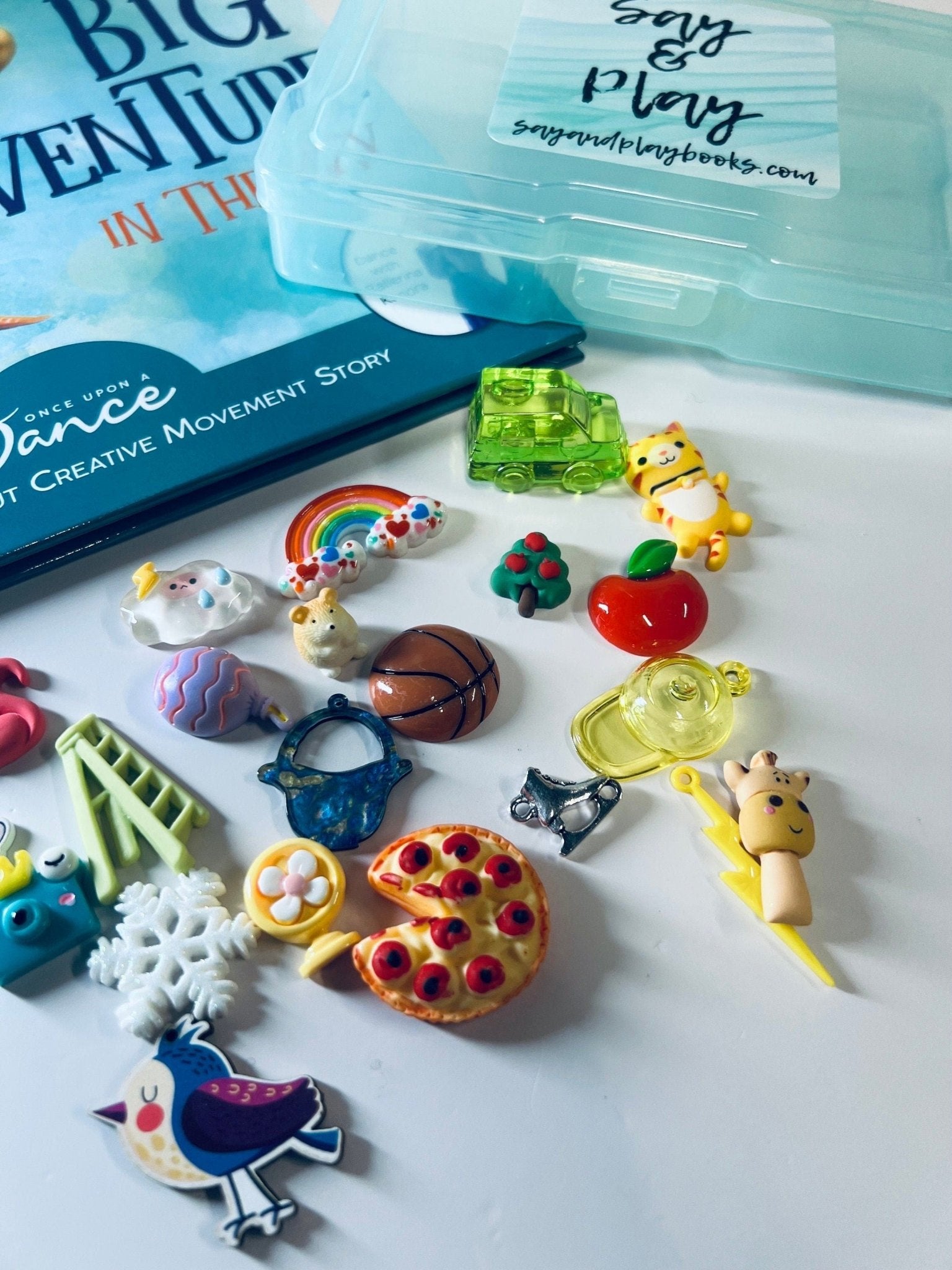 Belluna's Big Adventure in the Sky Movement Book Creative Book Story Objects Speech Therapy Book - Speech and Smile