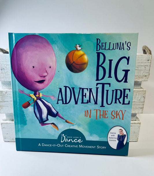Belluna's Big Adventure in the Sky Movement Book Creative Book Story Objects Speech Therapy Book - Speech and Smile
