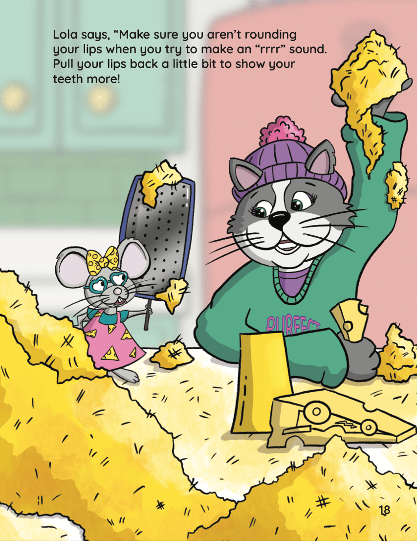 Book for Targeting All R Sounds Ruby Says R Learn to Say and Read r sounds - Speech and Smile