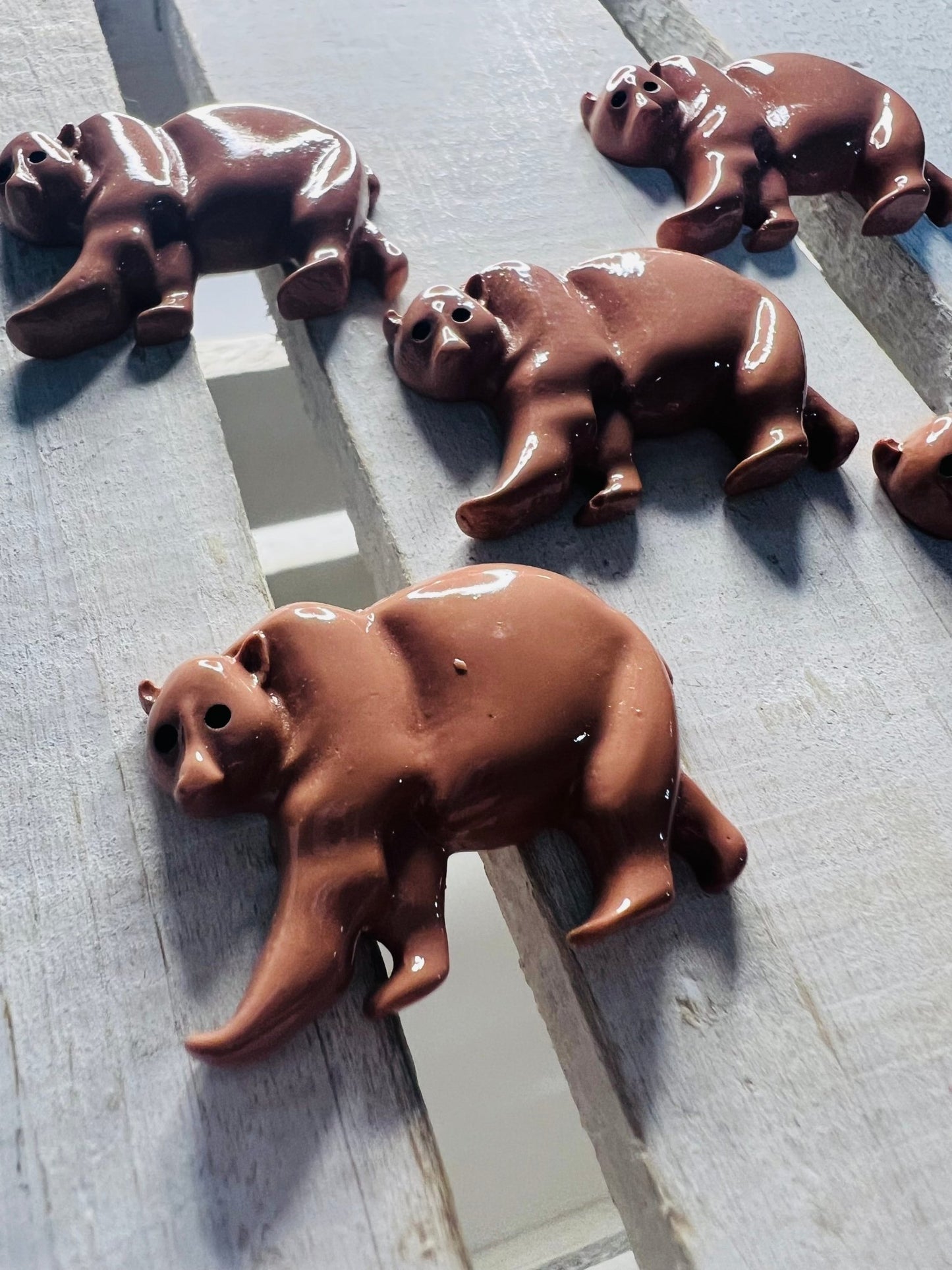Brown Bear Miniature Trinket Mini Objects Speech Therapy Trinkets Doodads Say and Play Mini Objects - Speech and Smile