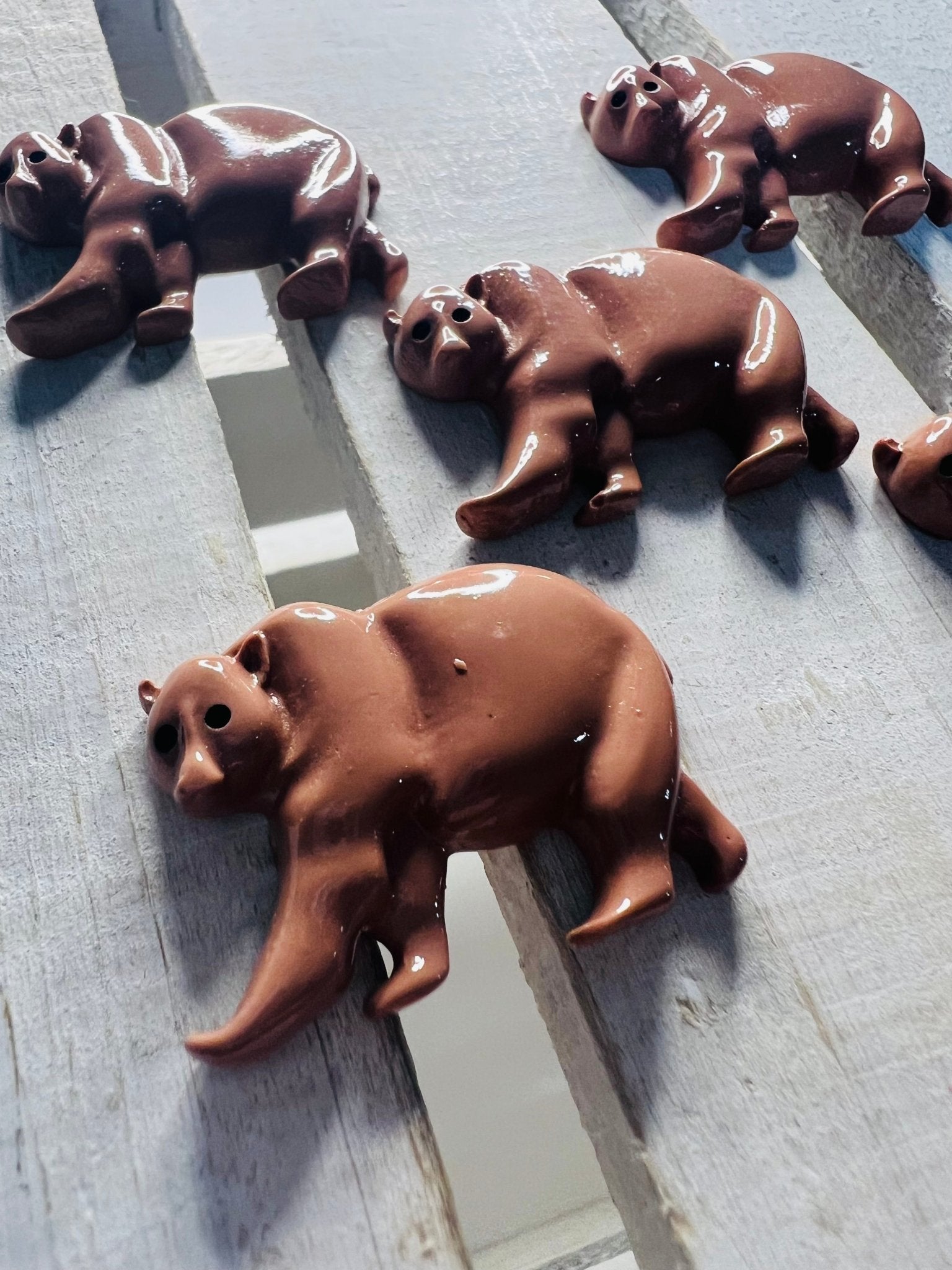 Brown Bear Miniature Trinket Mini Objects Speech Therapy Trinkets Doodads Say and Play Mini Objects - Speech and Smile