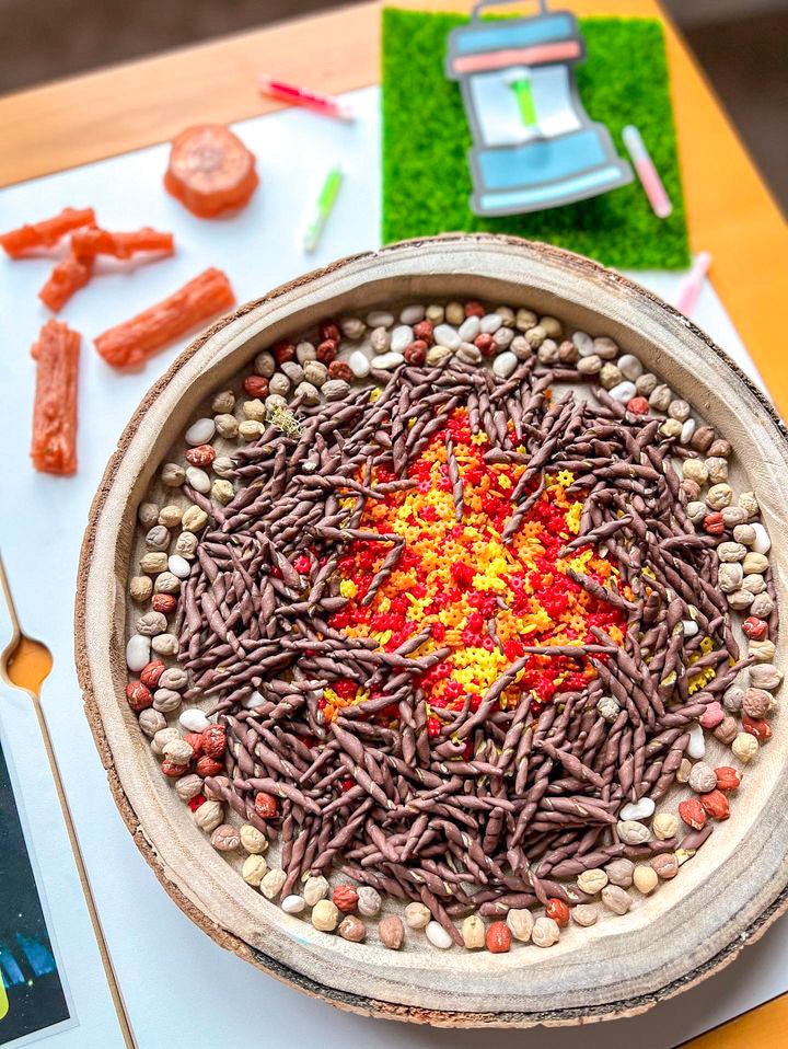 Build a Campfire Sensory Play Filler