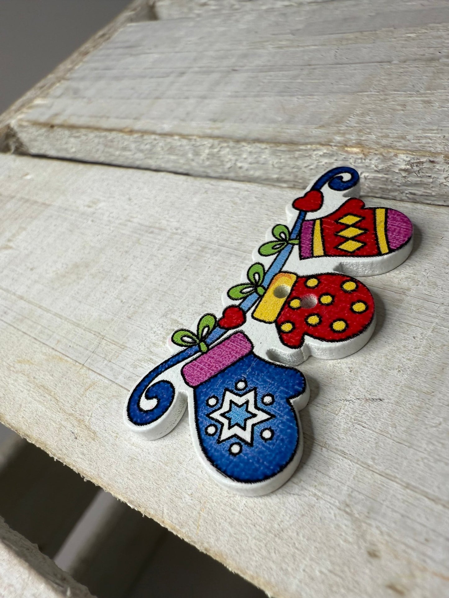 Bulk Minis 5 Mini Mittens Trinket – Letter M Alphabet Object – Winter Theme Mini Objects Speech Therapy Doodads - Speech and Smile