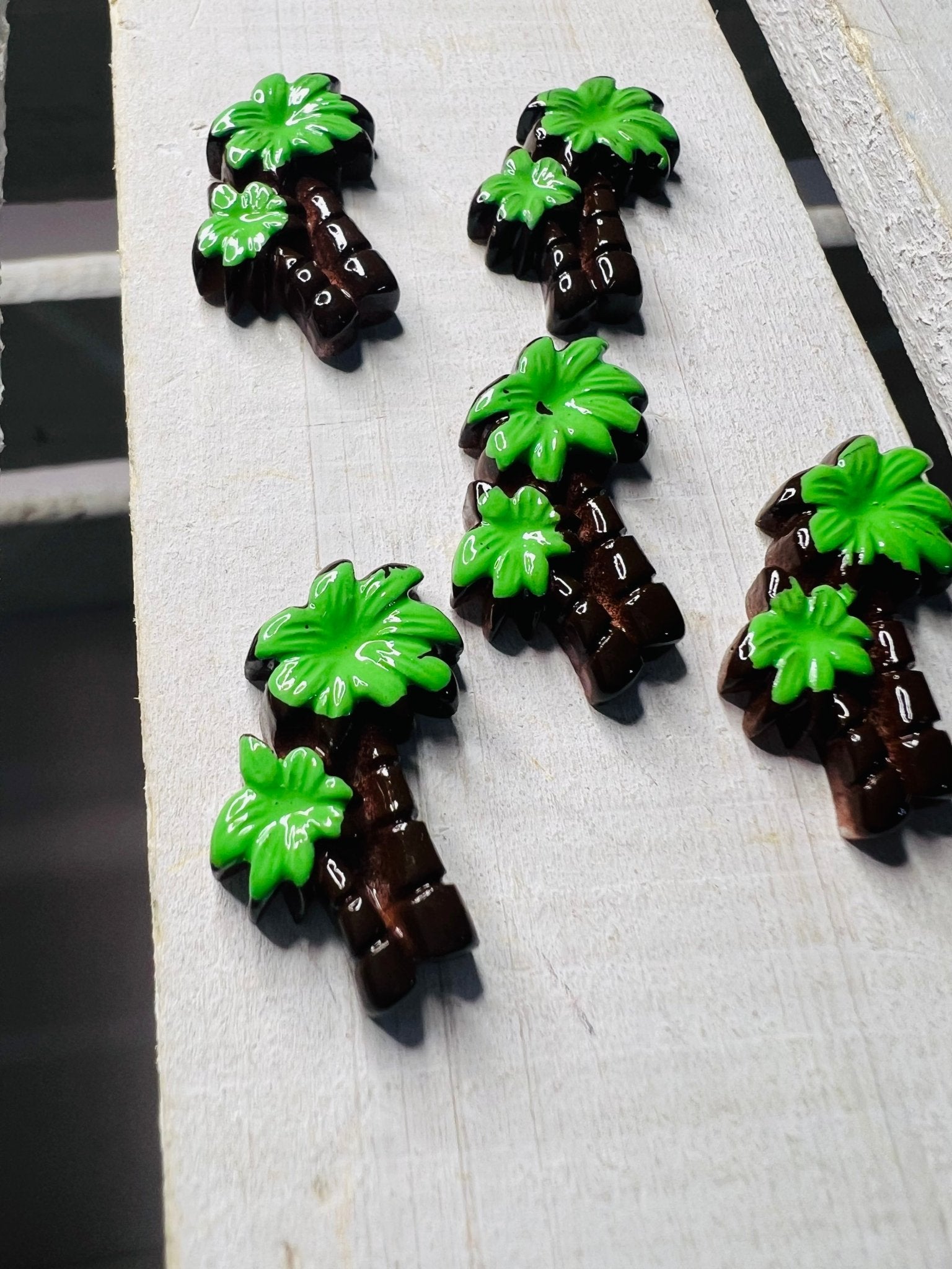 COCONUT tree Miniature Palm Tree Trinkets Chicka Chicka Boom Boom Tree Trinkets Speech Therapy Mini Objects Alphabet Montessori Minis Doodad - Speech and Smile