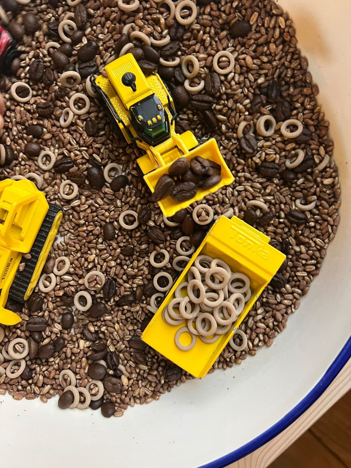 Coffee Coffee Coffee Sensory Bin Filler