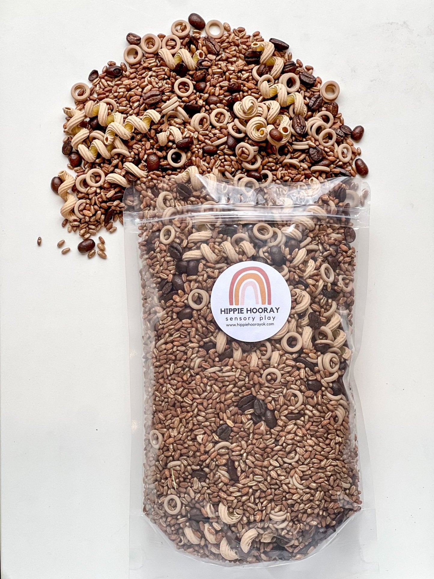 Coffee Coffee Coffee Sensory Bin Filler