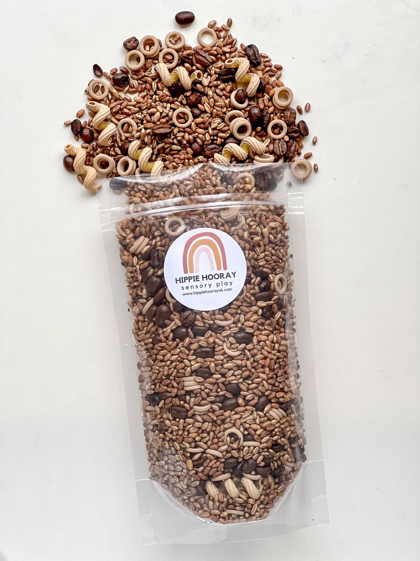 Coffee Coffee Coffee Sensory Bin Filler