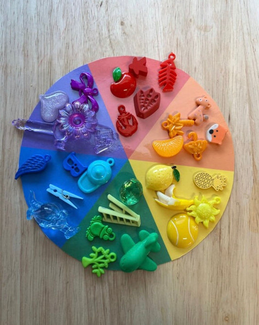 Color Wheel - PRINTABLE Color Wheel for Sorting - Speech and Smile