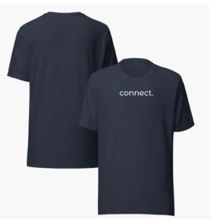 Connect T Shirt for SLP Therapist Teacher Humans - Unisex Sized - Speech and Smile