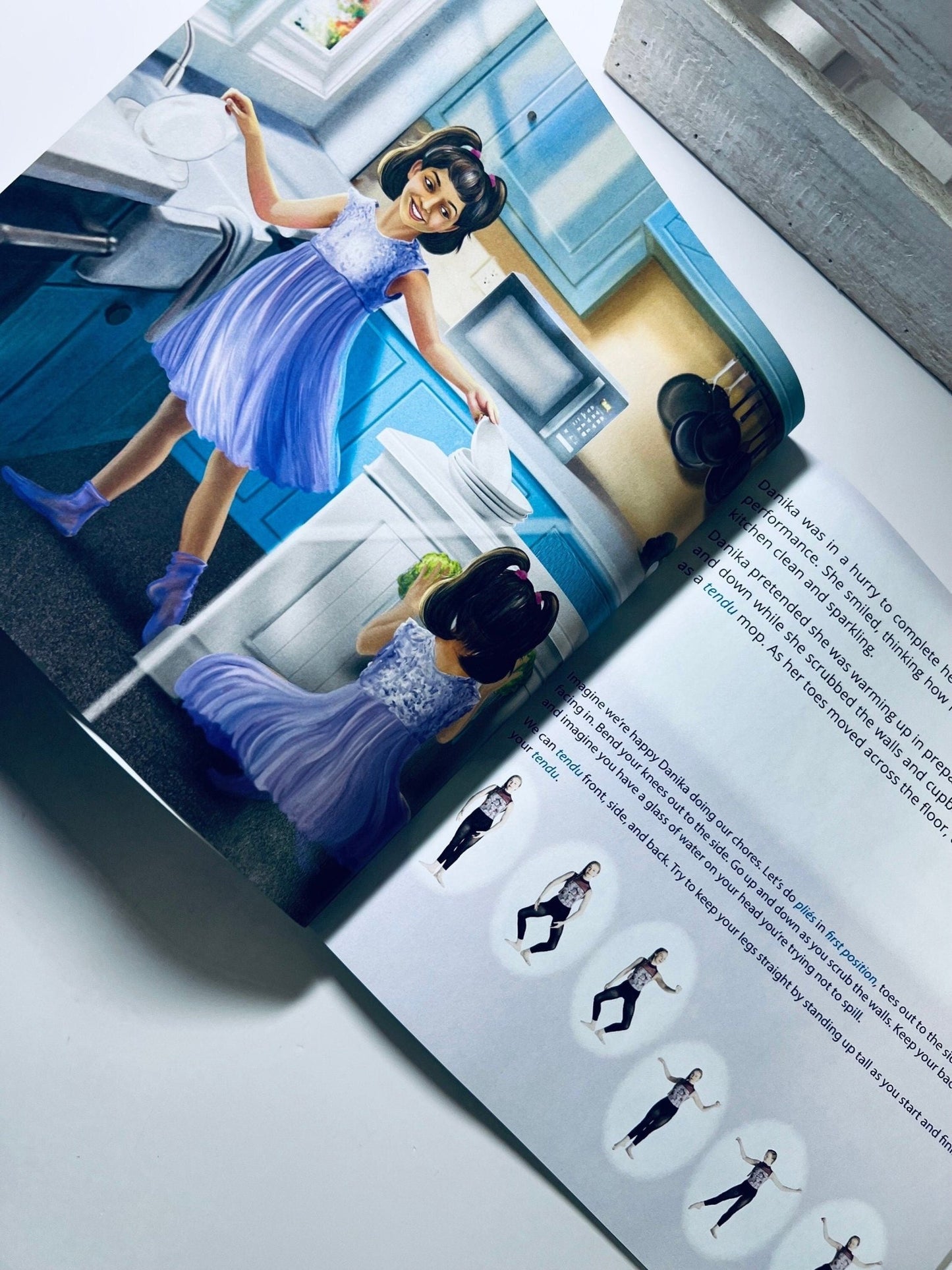 Creative Movement Book Danika's Dancing Day: A Dance - It - Out Creative Movement Story for Young Movers - Book for Speech Therapy - Speech and Smile