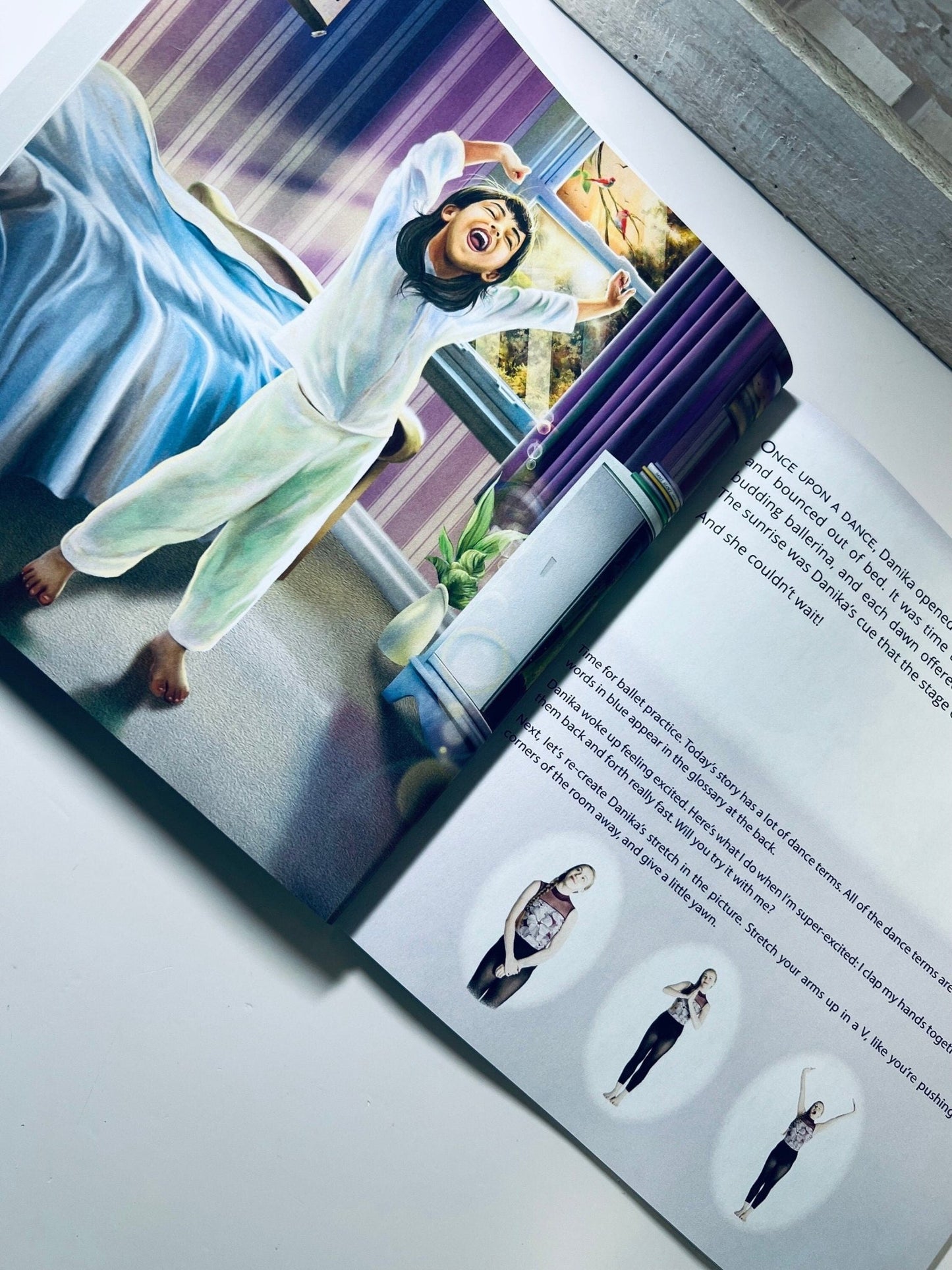 Creative Movement Book Danika's Dancing Day: A Dance - It - Out Creative Movement Story for Young Movers - Book for Speech Therapy - Speech and Smile
