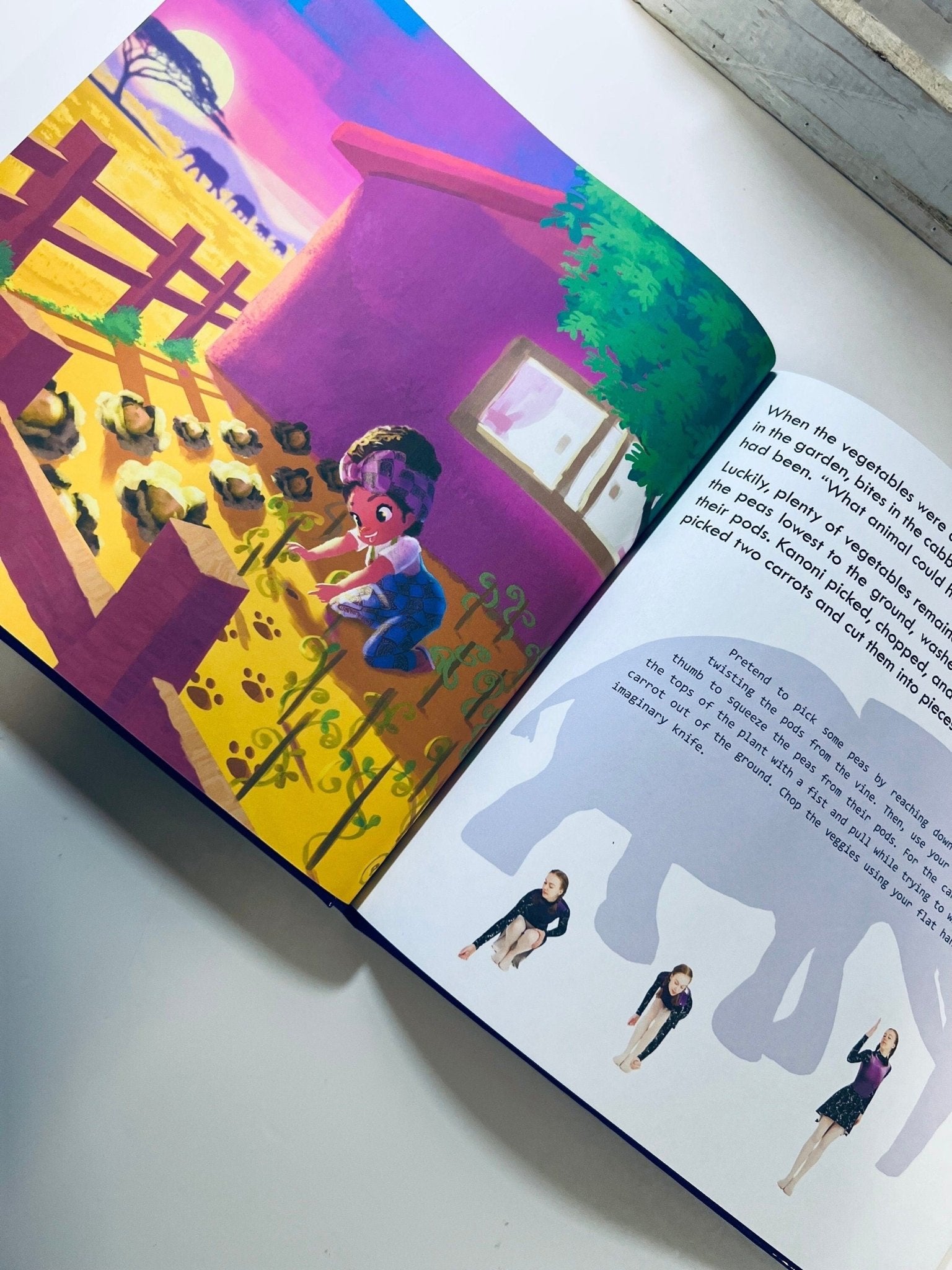 Creative Movement Dance Book Eka and the Elephants Book for Classroom - Speech and Smile