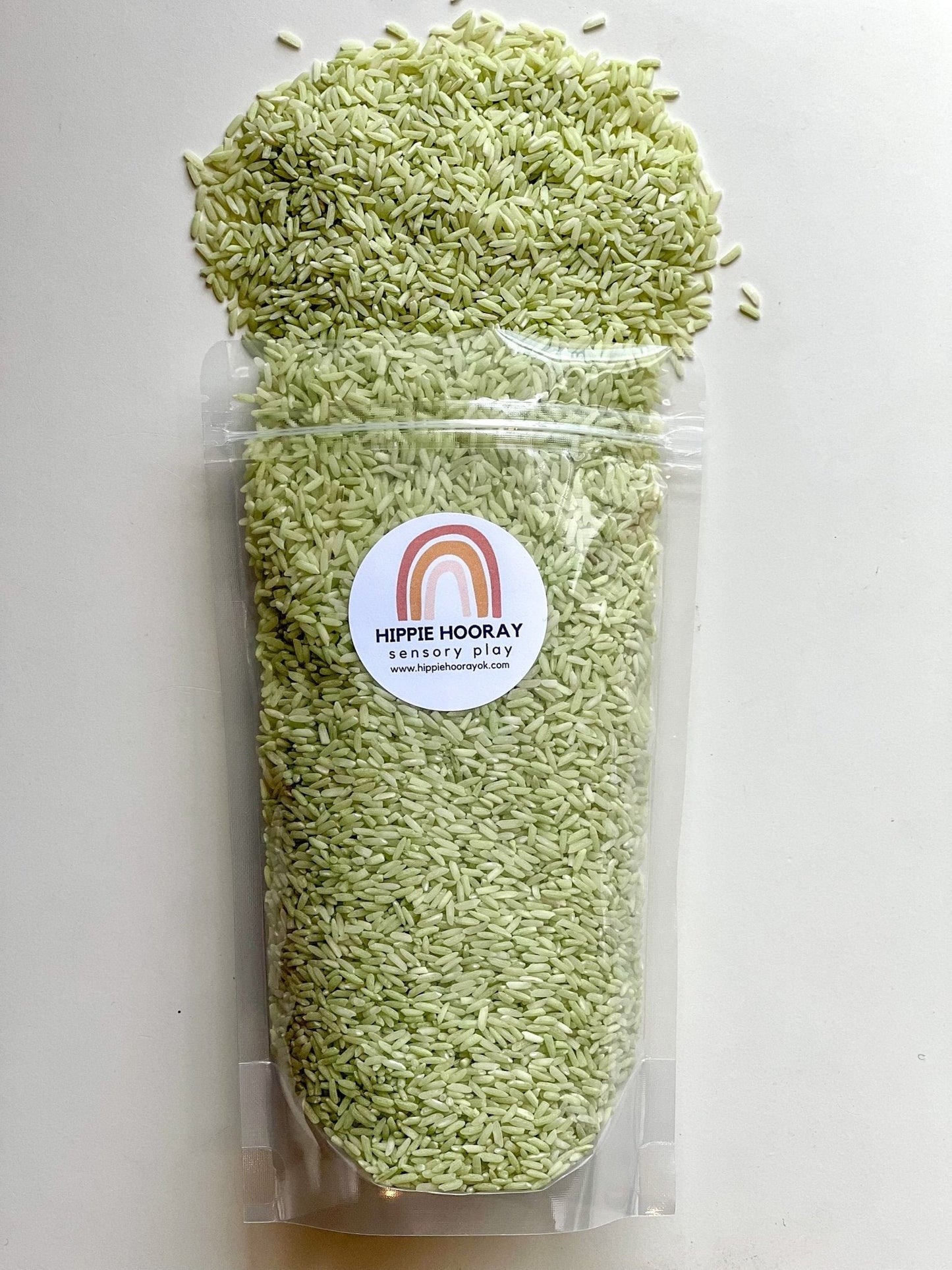 Custom Rice Sensory Bin Filler