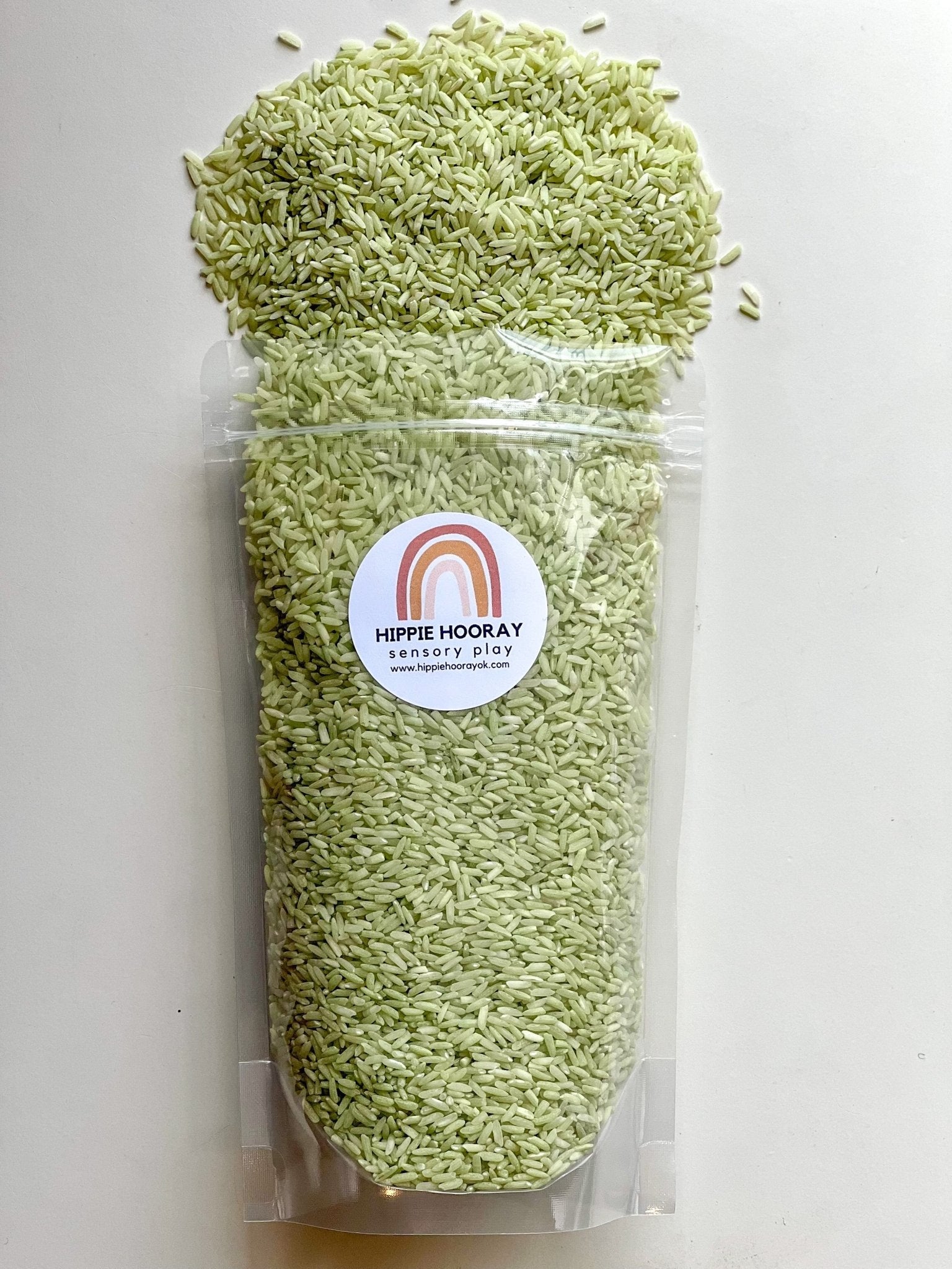 Custom Rice Sensory Bin Filler