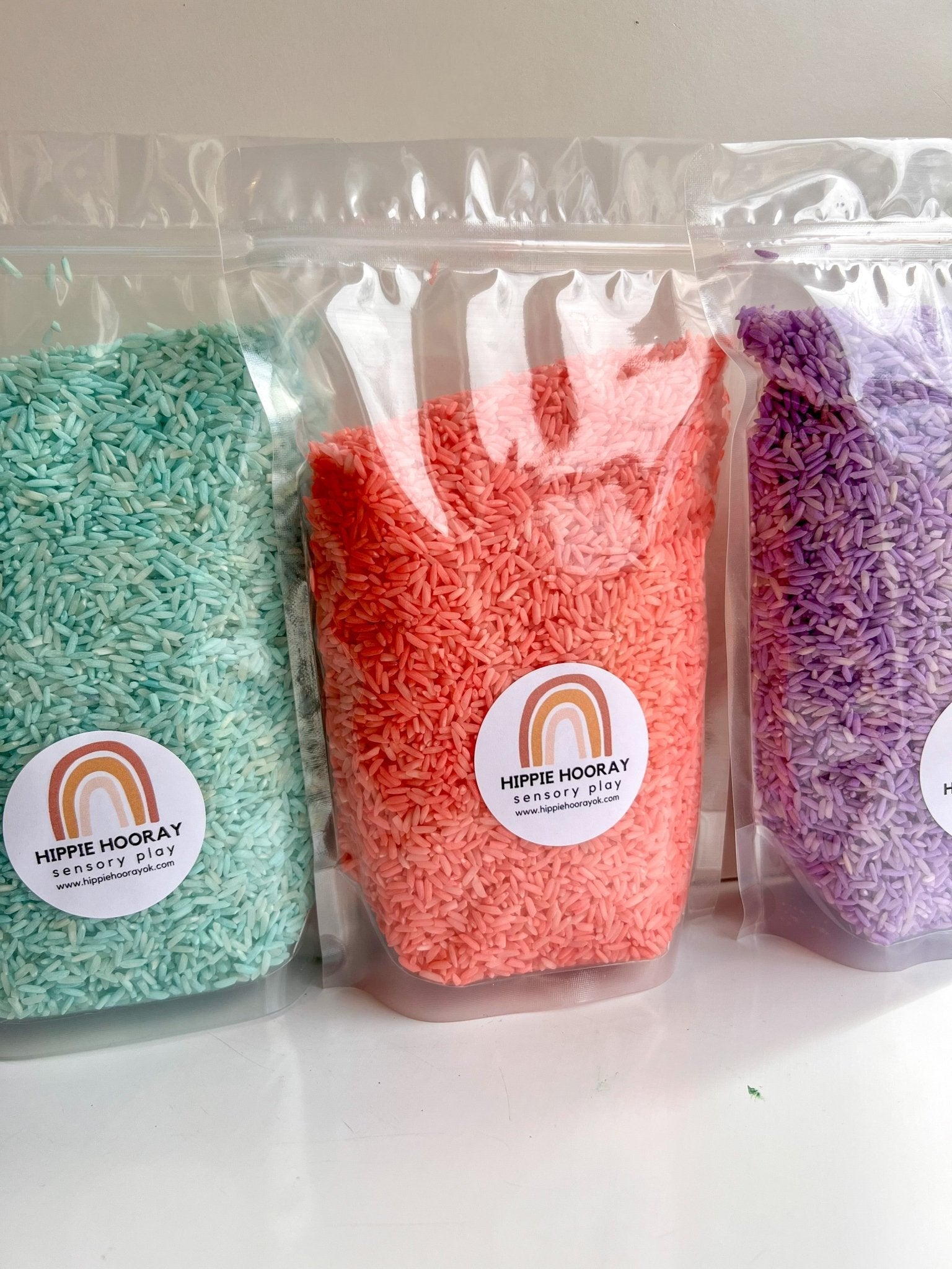 Custom Rice Sensory Bin Filler
