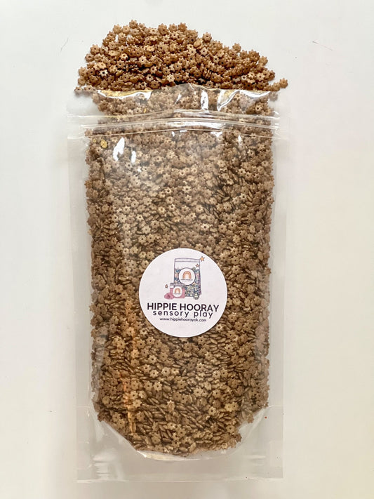 Custom Star Pasta Sensory Bin Filler