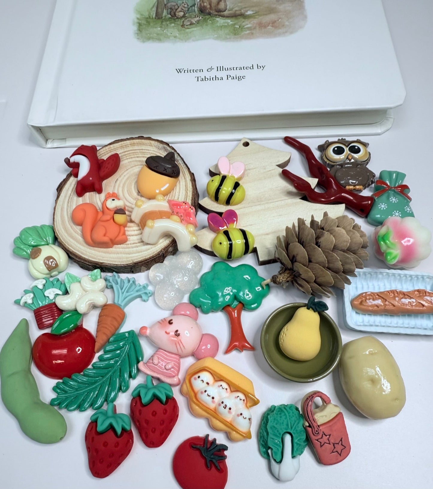 Farmers Market Book and Story Kit Mini Objects for Speech Therapy Tabitha Paige SLP Book - Speech and Smile
