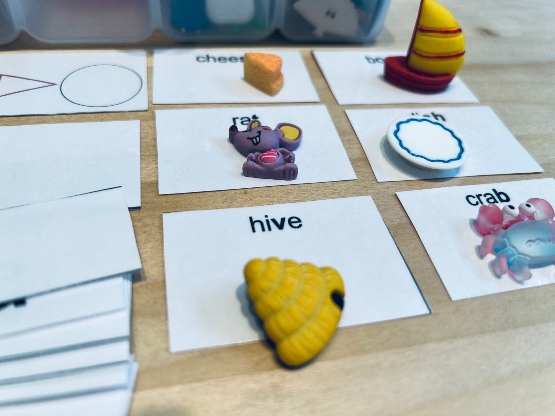 Final Sound Objects for Speech Therapy - CVC words Phonology Mini Objects - Final Consonant Deletion Objects - Speech Therapy Mini Objects SLP - Speech and Smile