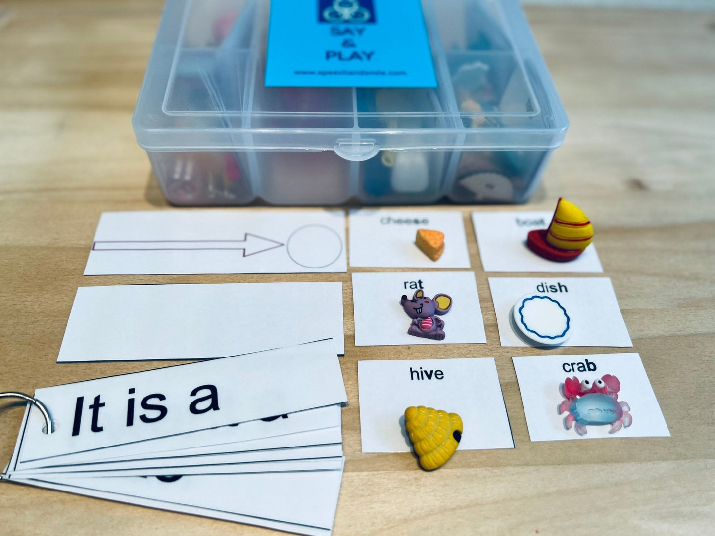 Final Sound Objects for Speech Therapy - CVC words Phonology Mini Objects - Final Consonant Deletion Objects - Speech Therapy Mini Objects SLP - Speech and Smile