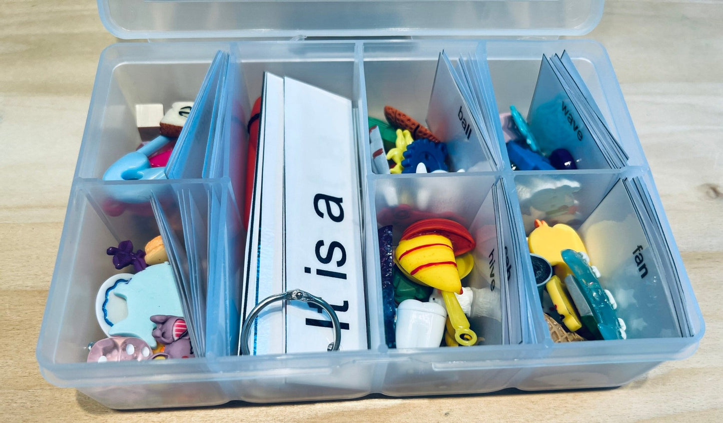 Final Sound Objects for Speech Therapy - CVC words Phonology Mini Objects - Final Consonant Deletion Objects - Speech Therapy Mini Objects SLP - Speech and Smile