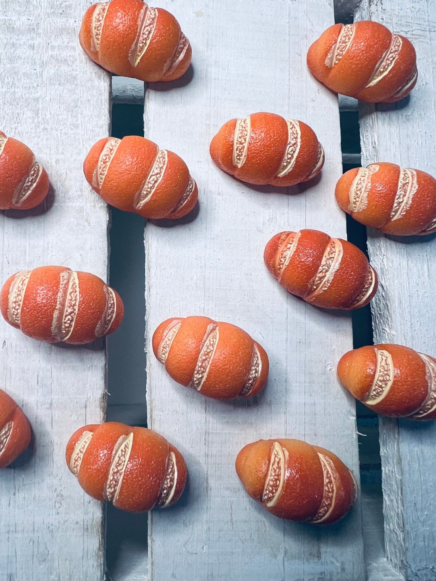 FOOD MINIS Miniature Bread Roll Trinkets Speech Therapy Mini Objects Dollhouse Bread Resin Bread Montessori Language Objects Doodads I Spy - Speech and Smile